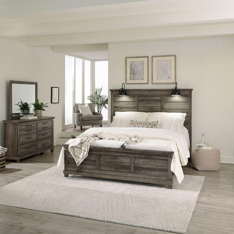 Liberty Furniture Industries Inc. Lakeside Haven 903-BR-KPBDM 5 pc King Panel Bedroom Set IMAGE 1