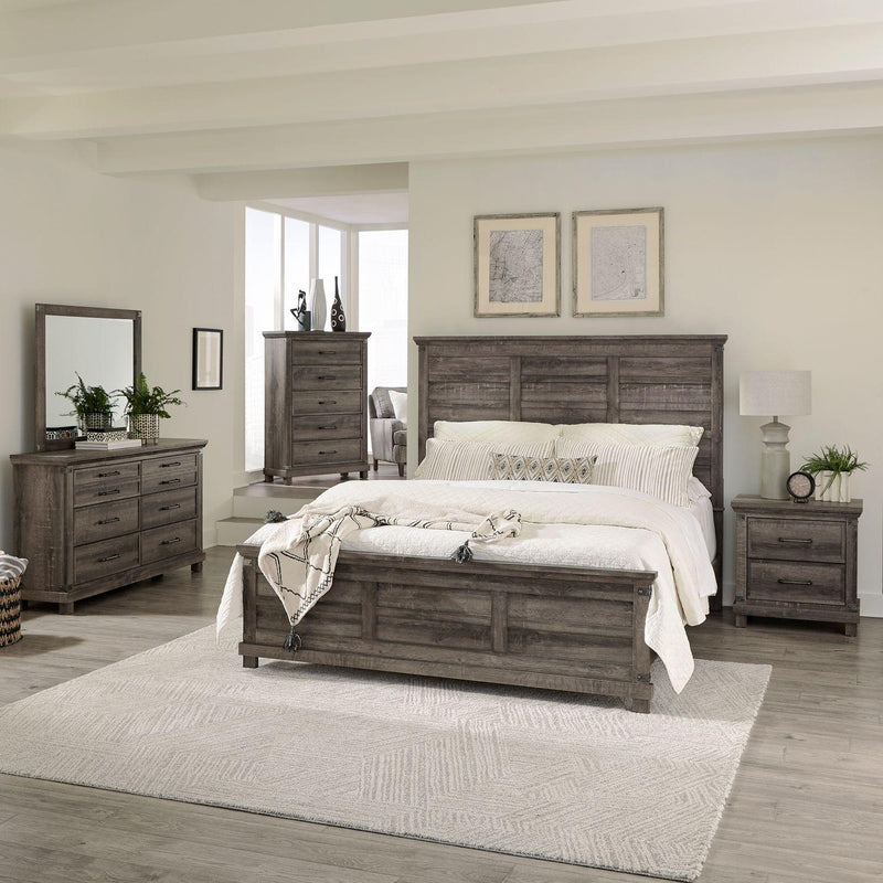 Liberty Furniture Industries Inc. Lakeside Haven 903-BR-OKPBDMCN 7 pc Opt King Panel Bedroom Set IMAGE 1