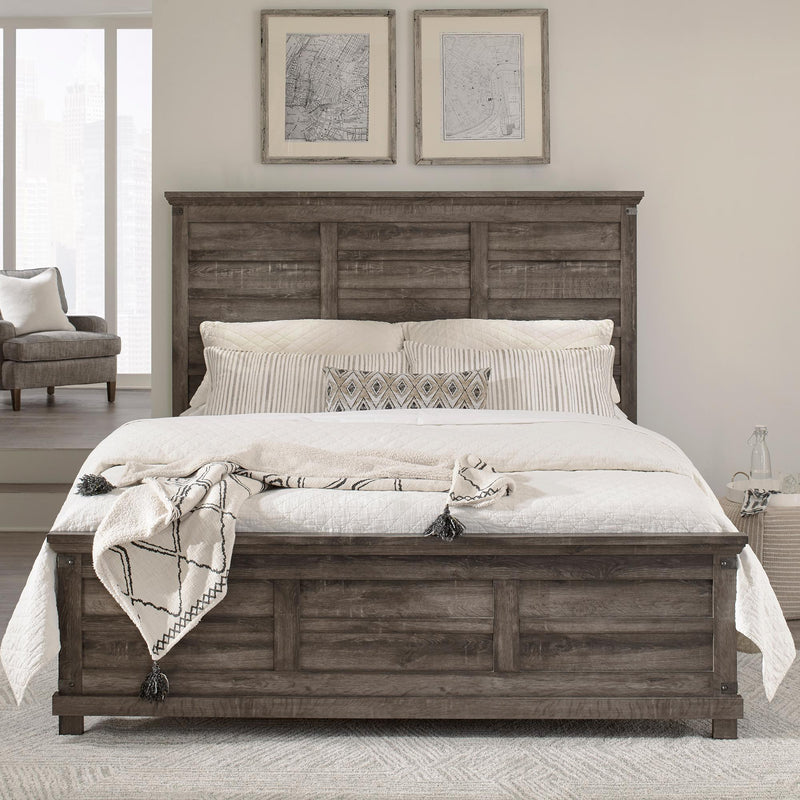 Liberty Furniture Industries Inc. Lakeside Haven 903-BR-OKPBDMCN 7 pc Opt King Panel Bedroom Set IMAGE 2