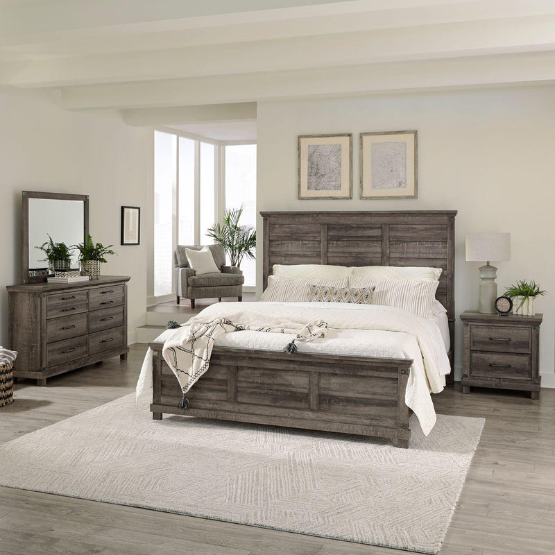 Liberty Furniture Industries Inc. Lakeside Haven 903-BR-OKPBDMN 6 pc Opt King Panel Bedroom Set IMAGE 1