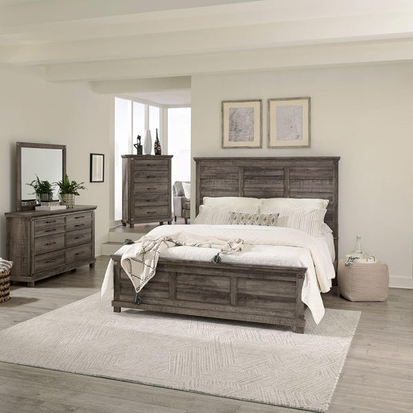 Liberty Furniture Industries Inc. Lakeside Haven 903-BR-OQPBDMC 6 pc Opt Queen Panel Bedroom Set IMAGE 1