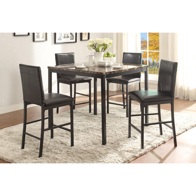 Homelegance Square Tempe Counter Height Dining Table with Faux Marble Top 2601-36 IMAGE 5