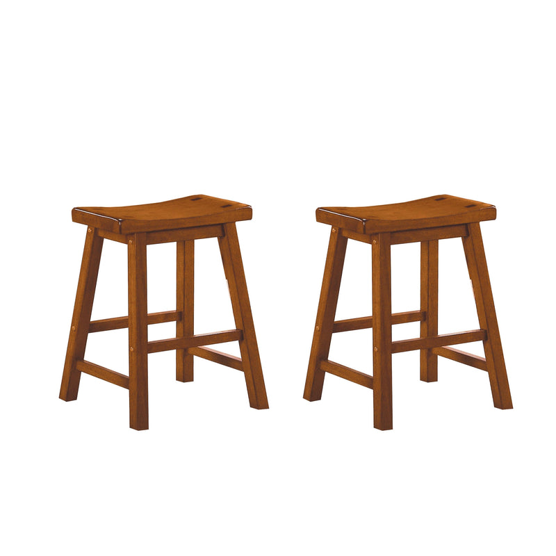 Homelegance Saddleback Stool 5302A-18 IMAGE 1