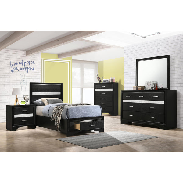 Coaster Furniture Miranda 206361T-S5 7 pc Twin Bedroom Set with Storage IMAGE 1