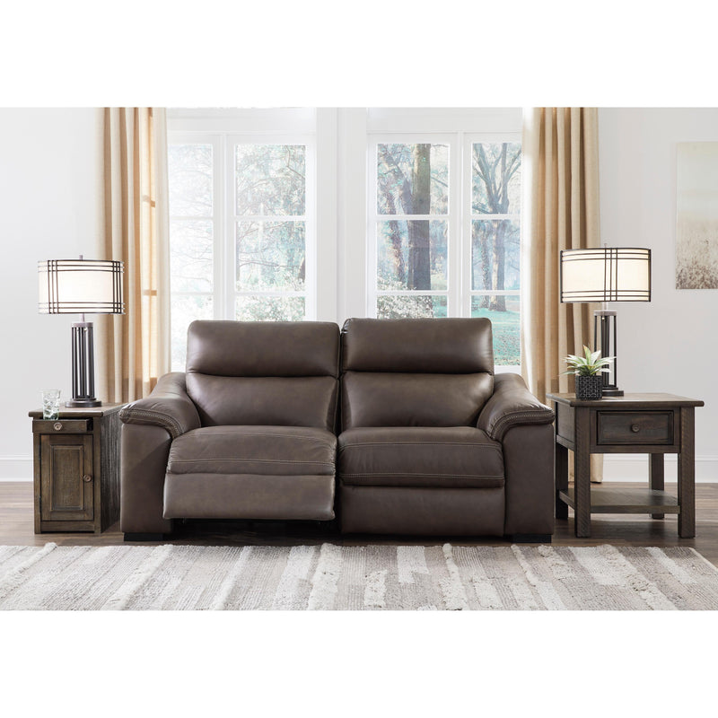 Signature Design by Ashley Salvatore U26301 2 pc Power Reclining Living Room Set IMAGE 2