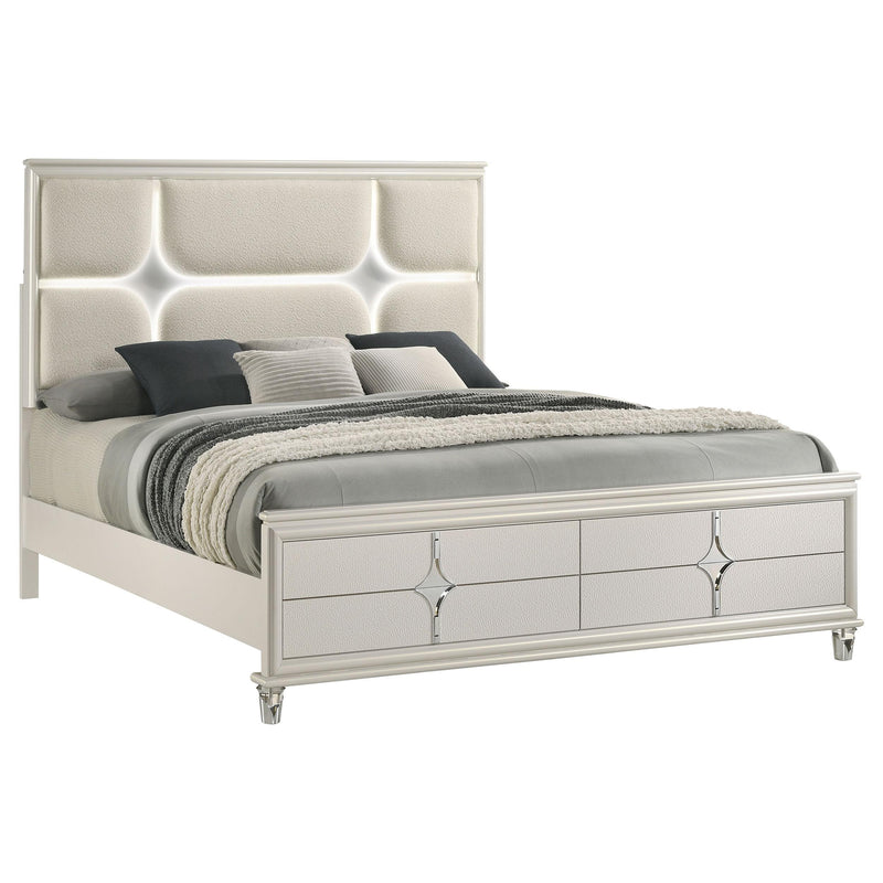 Coaster Furniture Olivia 224951KW-S5 7 pc California King Panel Bedroom Set IMAGE 2