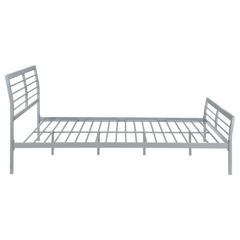 Coaster Furniture Cooper 300201Q Metal Queen Open Frame Bed - Silver IMAGE 7