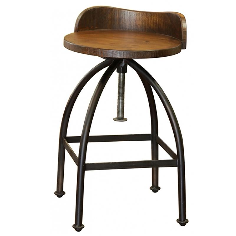 International Furniture Direct Pueblo Adjustable Height Stool IFD359BS2430 IMAGE 1