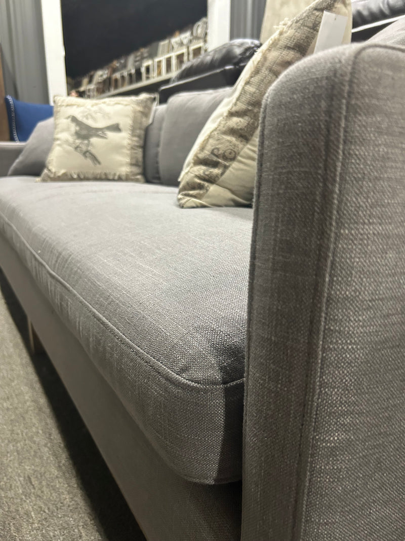 Marlow sofa in Pewter by Malouf