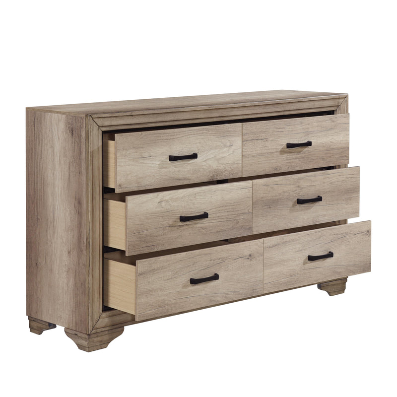 Homelegance Lonan 6-Drawer Dresser 1955-5 IMAGE 3