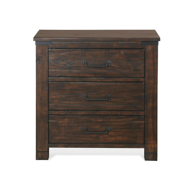 Magnussen Pine Hill 3-Drawer Nightstand B3561-01 IMAGE 2