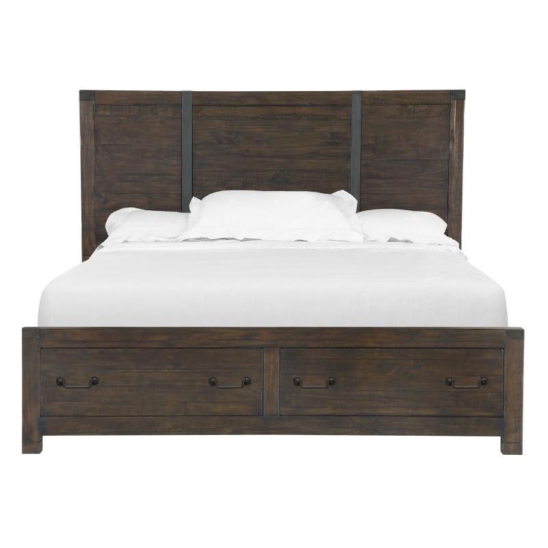 Magnussen Pine Hill King Panel Bed with Storage B3561-54R/B3561-64H/B3561-65F IMAGE 1