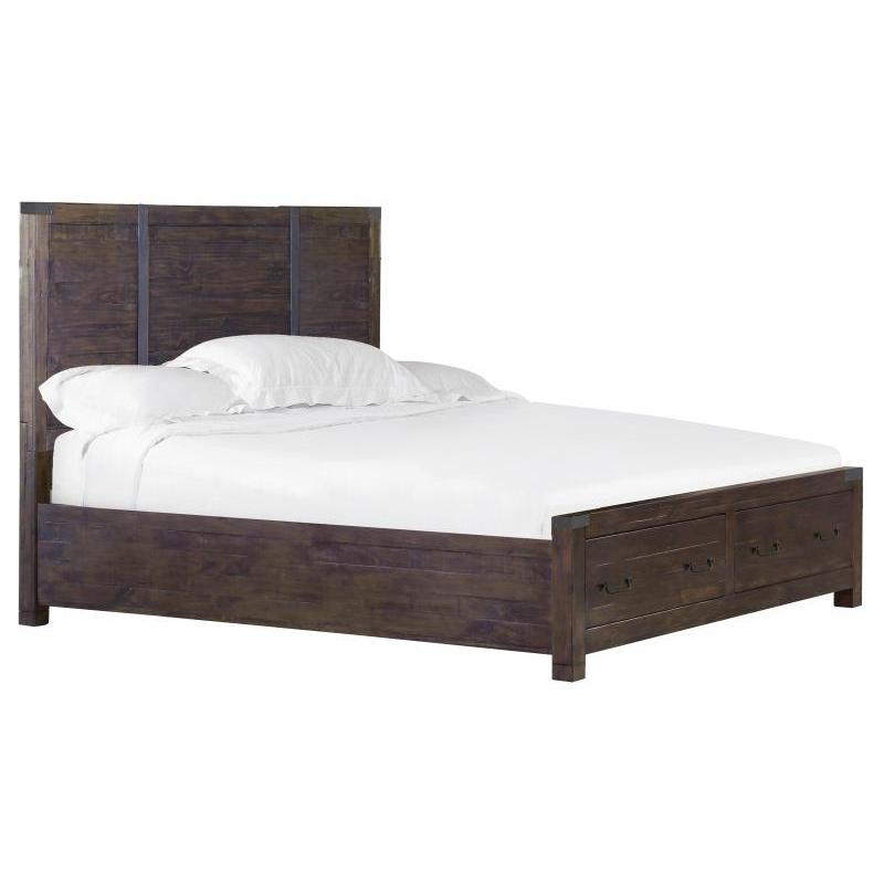 Magnussen Pine Hill King Panel Bed with Storage B3561-54R/B3561-64H/B3561-65F IMAGE 2