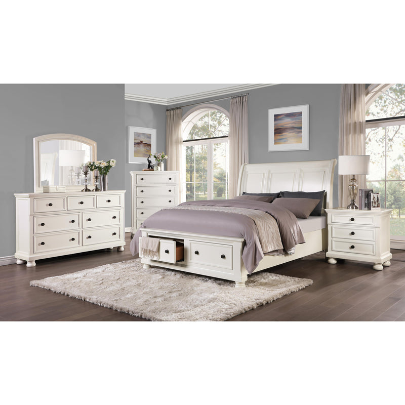 Homelegance Laurelin Queen Sleigh Bed With Storage 1714W-1* IMAGE 4