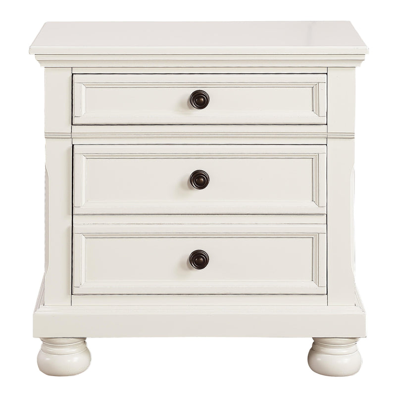 Homelegance Laurelin 3-Drawer Nightstand 1714W-4 IMAGE 1