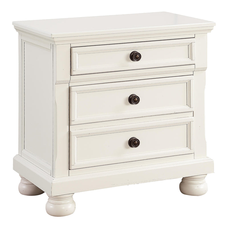 Homelegance Laurelin 3-Drawer Nightstand 1714W-4 IMAGE 2