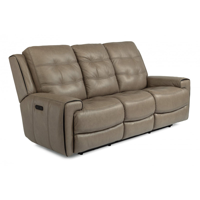 Flexsteel Wicklow Power Reclining Leather Match Sofa 1681-62PH 326-82 IMAGE 1