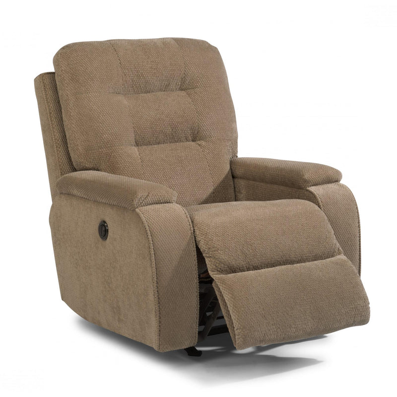 Flexsteel Kerrie Power Fabric Recliner 2806-50M-646-80 IMAGE 2