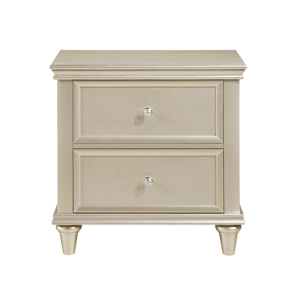 Homelegance Celandine 2-Drawer Nightstand 1928-4 IMAGE 1