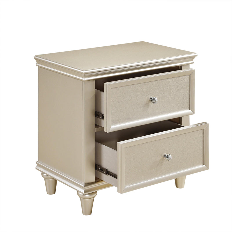 Homelegance Celandine 2-Drawer Nightstand 1928-4 IMAGE 3