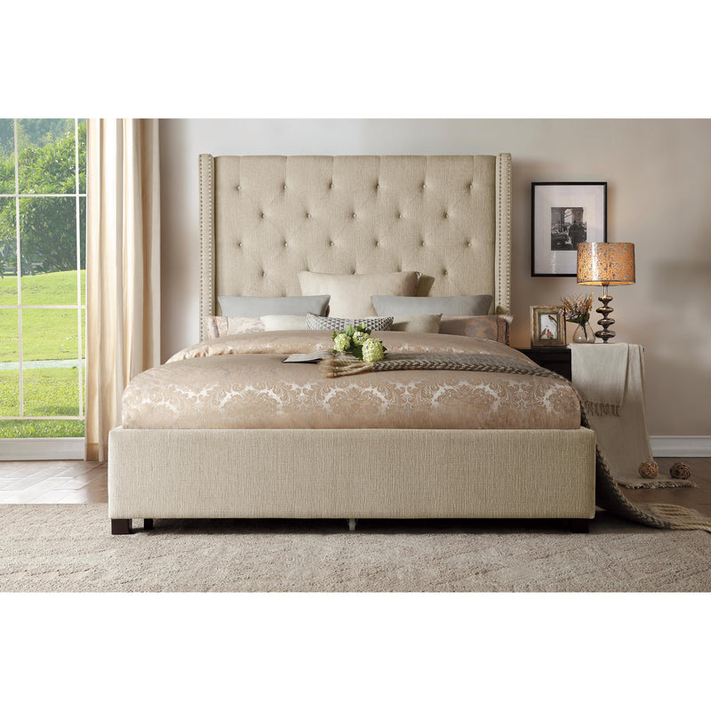 Homelegance Fairborn Queen Upholstered Platform Bed with Storage 5877BE-1DW* IMAGE 10