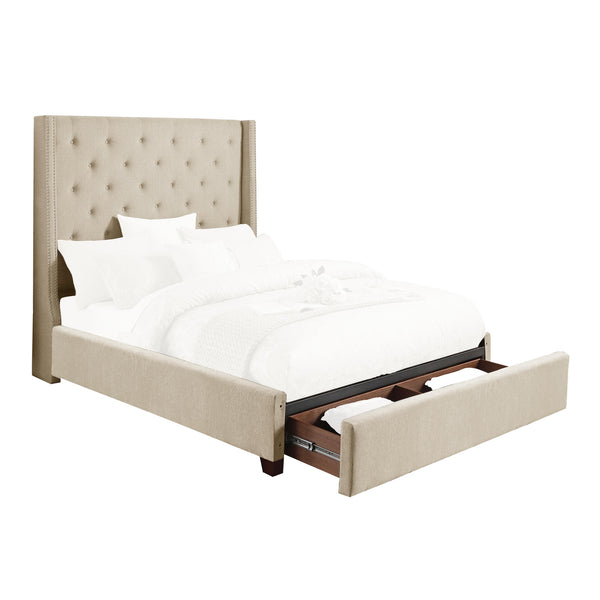 Homelegance Fairborn Queen Upholstered Platform Bed with Storage 5877BE-1DW* IMAGE 1