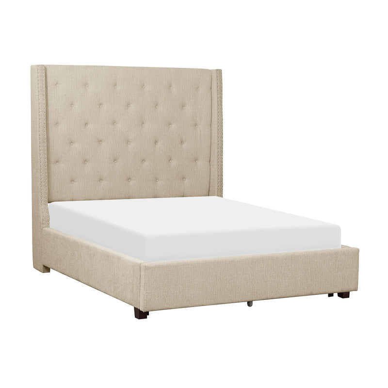 Homelegance Fairborn Queen Upholstered Platform Bed with Storage 5877BE-1DW* IMAGE 3