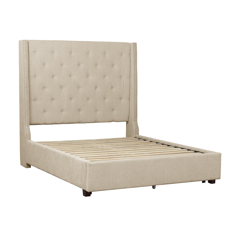 Homelegance Fairborn Queen Upholstered Platform Bed with Storage 5877BE-1DW* IMAGE 4