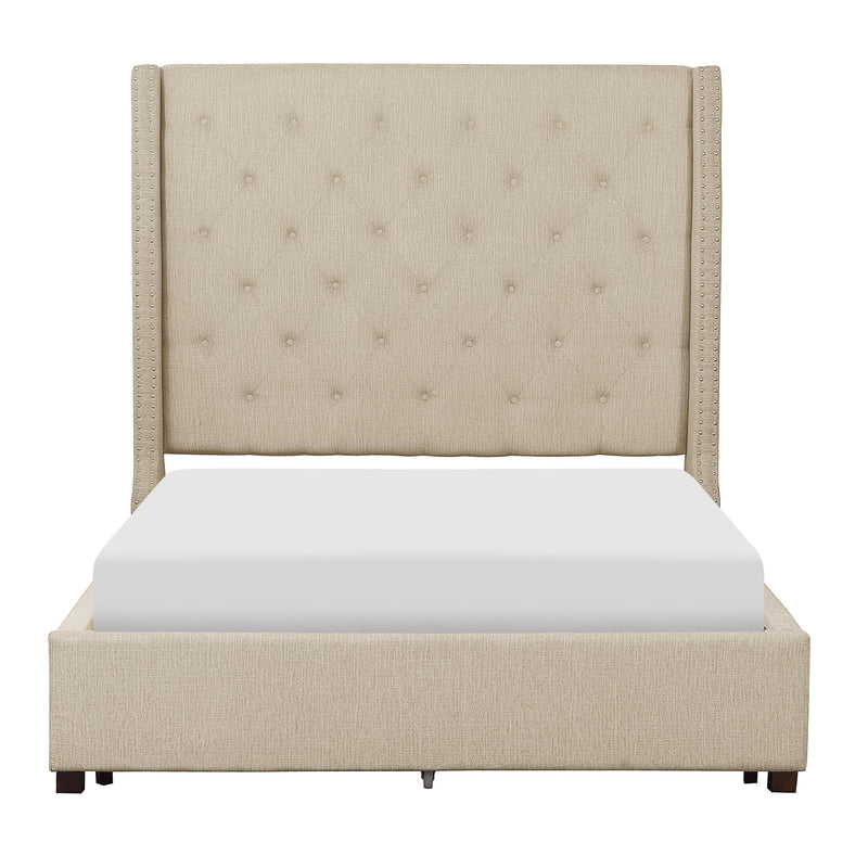 Homelegance Fairborn Queen Upholstered Platform Bed with Storage 5877BE-1DW* IMAGE 5