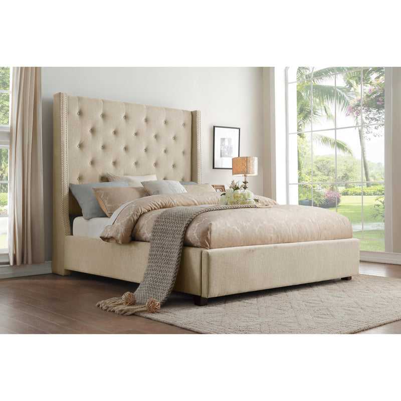 Homelegance Fairborn Queen Upholstered Platform Bed with Storage 5877BE-1DW* IMAGE 9