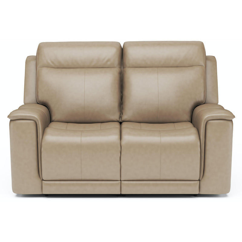 Flexsteel Miller Power Reclining Leather Match Loveseat 1729-60PH 204-80 IMAGE 2