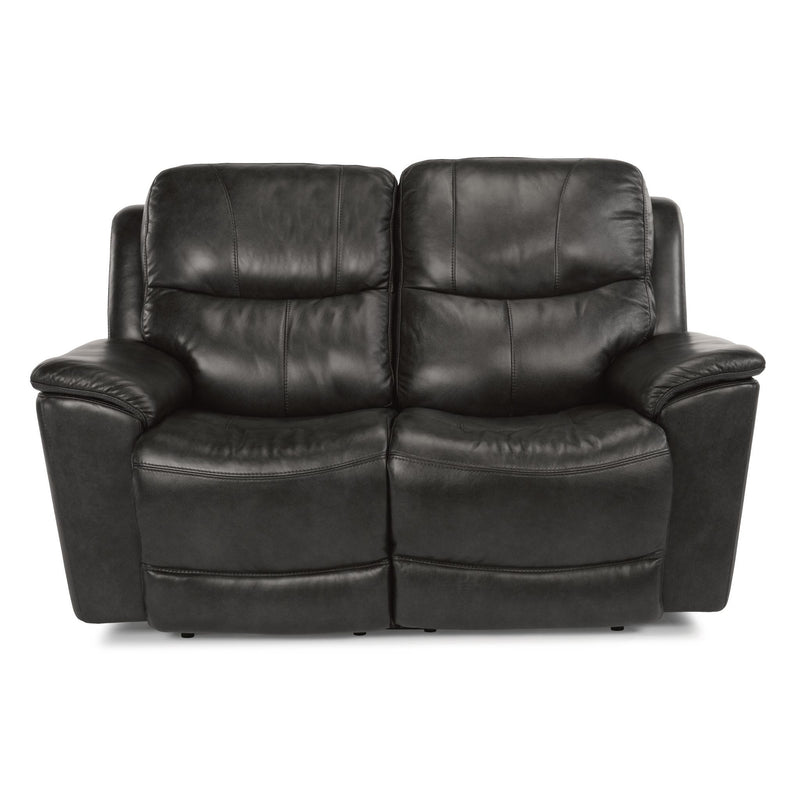 Flexsteel Cade Power Reclining Leather Match Loveseat 1183-60PH 637-00 IMAGE 1