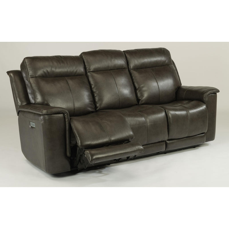 Flexsteel Miller Power Reclining Leather Match Sofa 1729-62PH 204-04 IMAGE 3