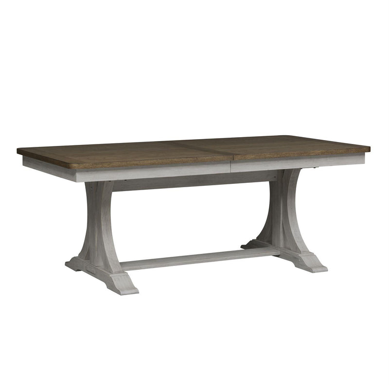 Liberty Furniture Industries Inc. Farmhouse Reimagined Counter Height Dining Table with Trestle Base 652-DR-TRS IMAGE 1