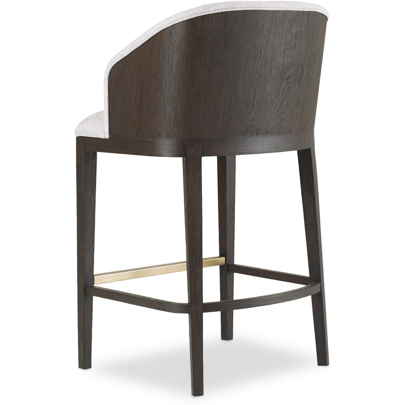 Hooker Furniture 1600-20860-DKW Curata Upholstered Bar Stool IMAGE 2