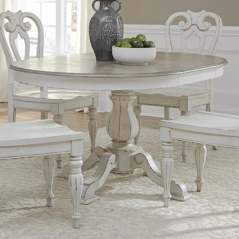 Liberty Furniture Industries Inc. Round Magnolia Manor Dining Table with Pedestal Base 244-DR-PED IMAGE 10