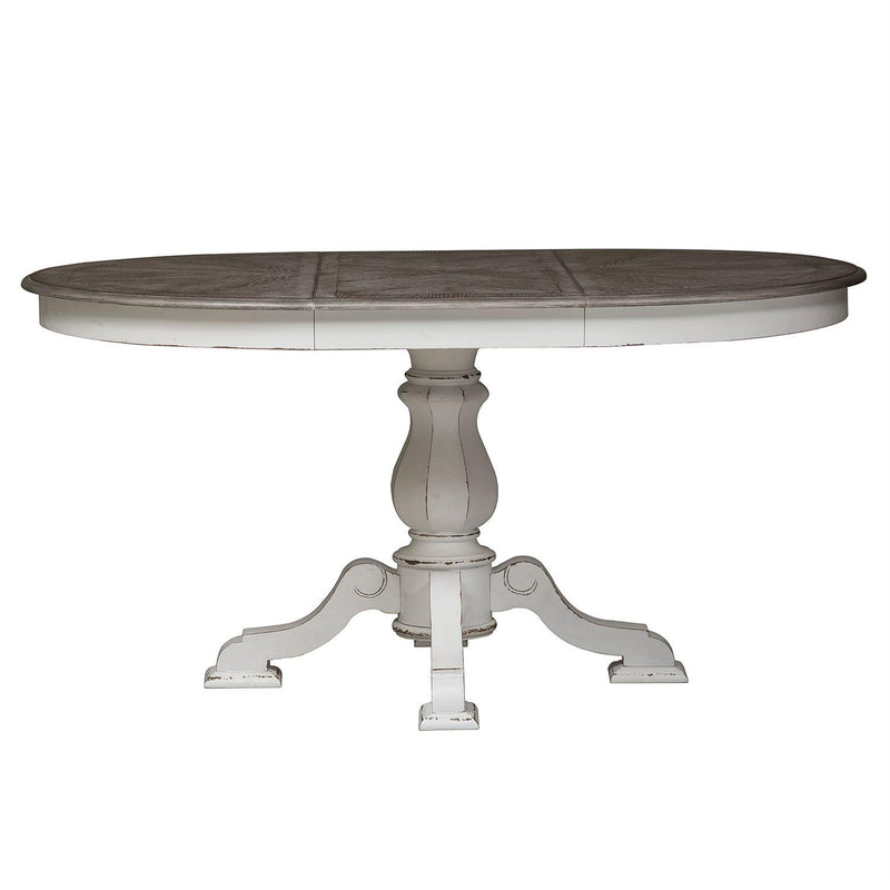 Liberty Furniture Industries Inc. Round Magnolia Manor Dining Table with Pedestal Base 244-DR-PED IMAGE 3