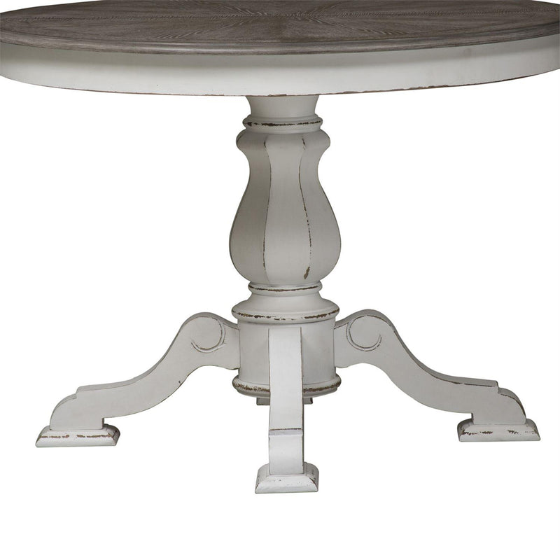 Liberty Furniture Industries Inc. Round Magnolia Manor Dining Table with Pedestal Base 244-DR-PED IMAGE 8