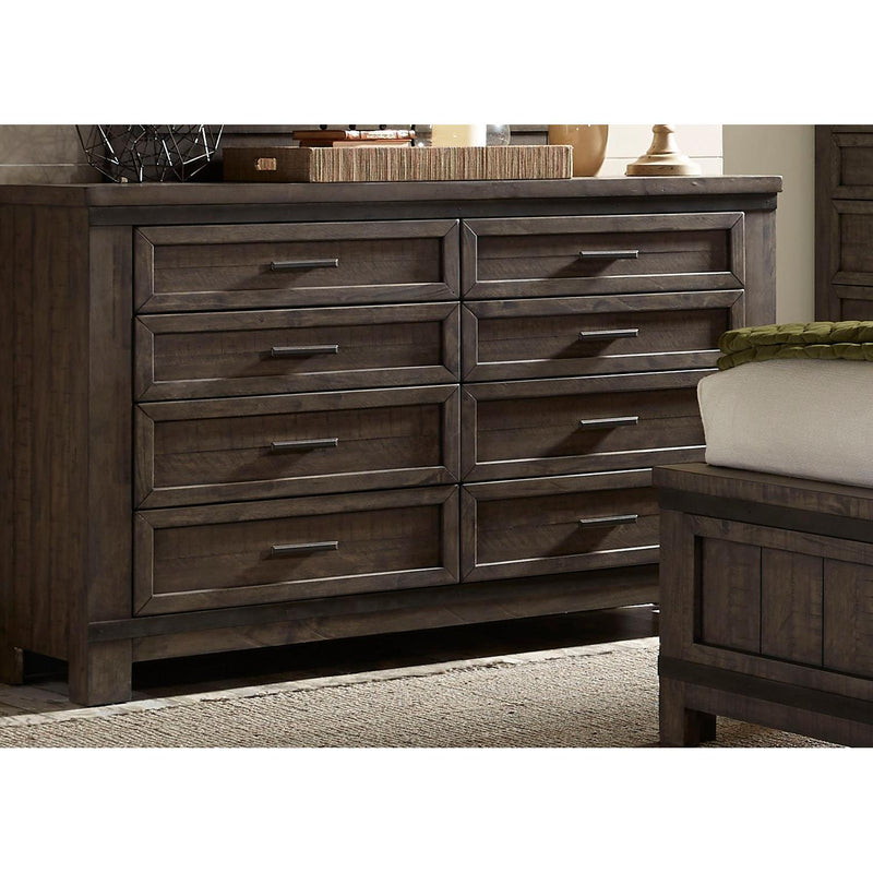 Liberty Furniture Industries Inc. Thornwood Hills 8-Drawer Dresser with Mirror 759-BR-DM IMAGE 2