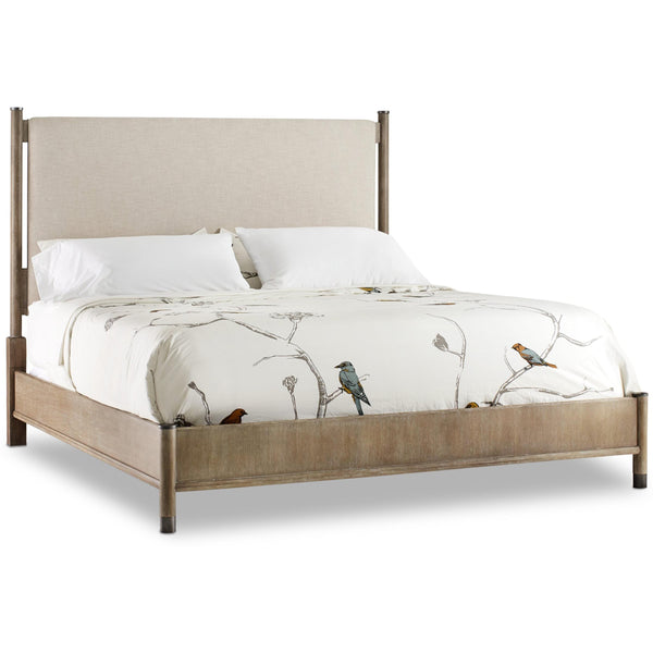 Hooker Furniture 6050-90966-GRY Affinity King Upholstered Bed IMAGE 1