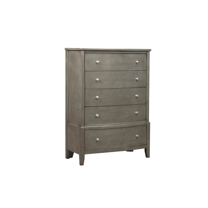 Homelegance Cotterill 5-Drawer Chest 1730GY-9 IMAGE 2