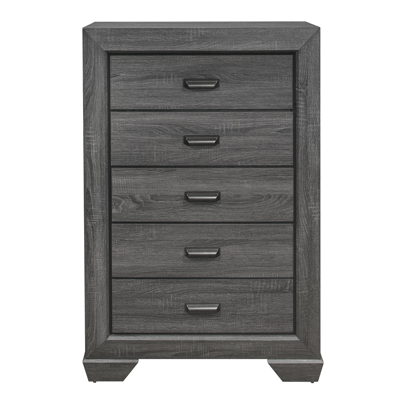 Homelegance Beechnut 5-Drawer Chest 1904GY-9 IMAGE 1