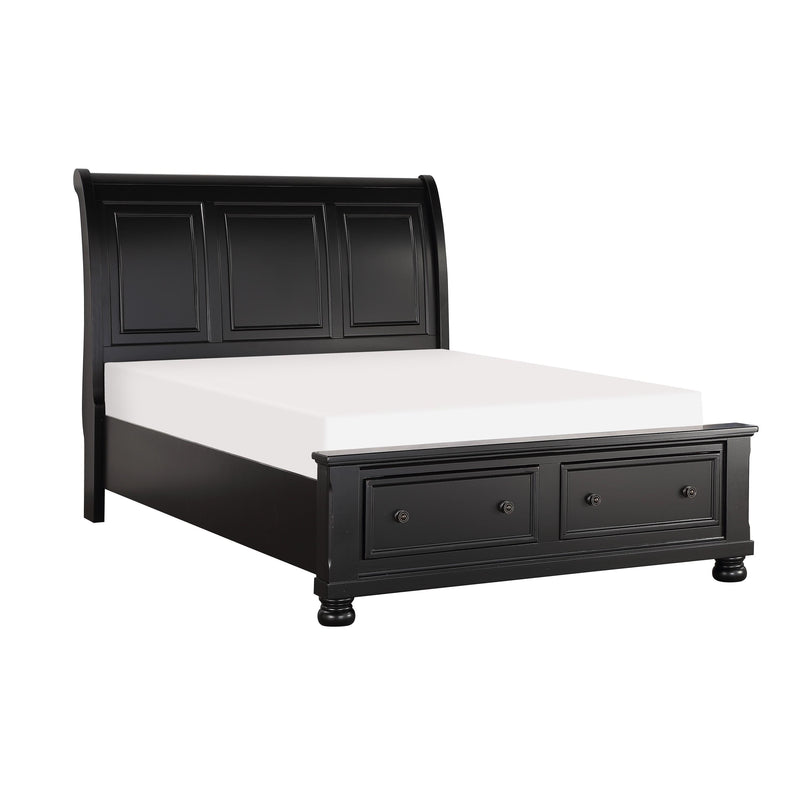 Homelegance Laurelin King Sleigh Bed with Storage 1714KBK-1EK* IMAGE 2