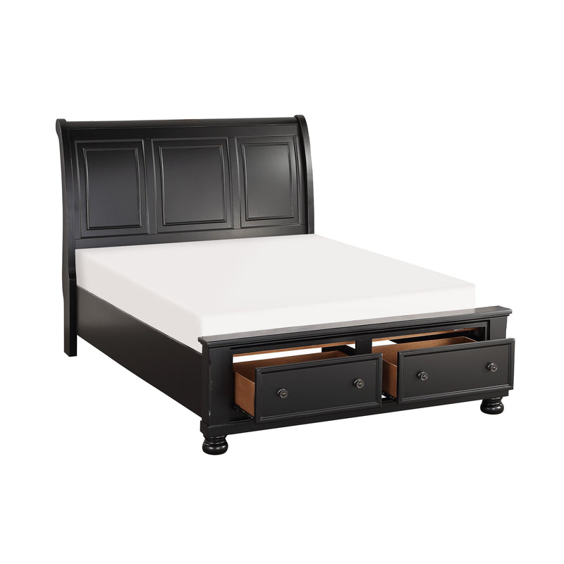 Homelegance Laurelin King Sleigh Bed with Storage 1714KBK-1EK* IMAGE 3