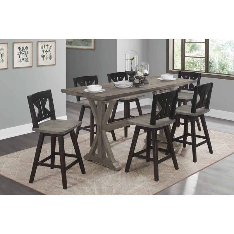 Homelegance Amsonia Counter Height Dining Table with Trestle Base 5602-36 IMAGE 5