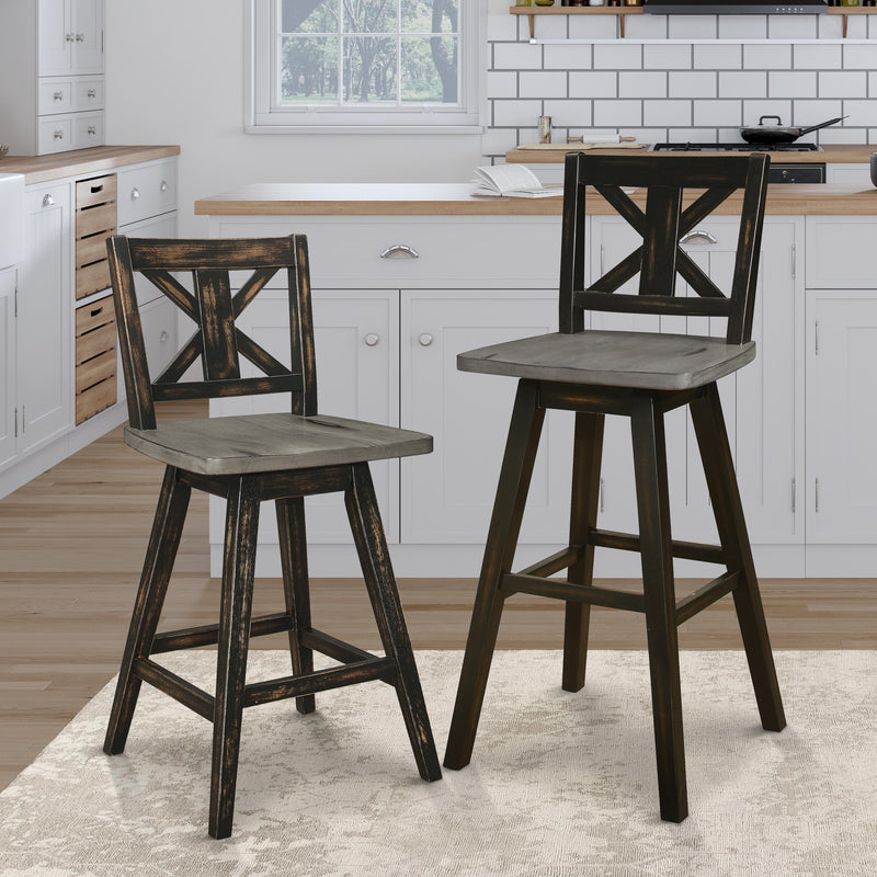 Homelegance Amsonia Counter Height Stool 5602-24BK IMAGE 7