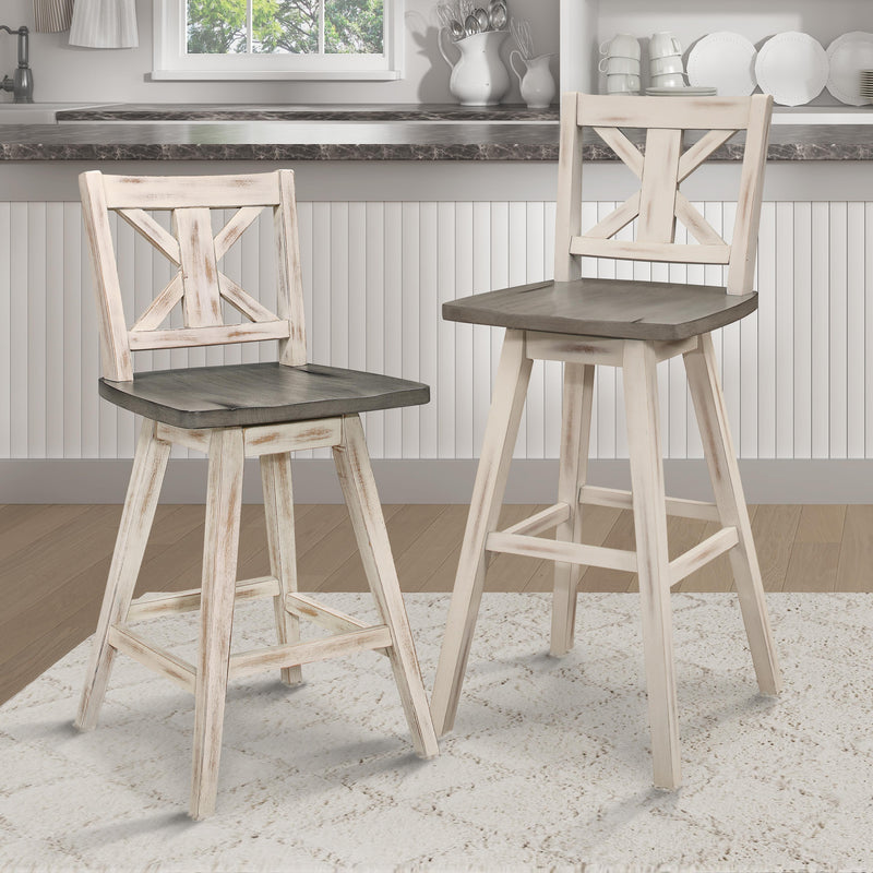 Homelegance Amsonia Counter Height Stool 5602-24WT IMAGE 7