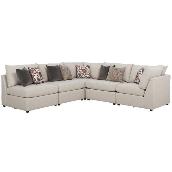 Bassett Beckham Fabric 5 pc Sectional 2676-20FC/2676-20FC/2676-30FC/2676-20FC/2676-30FC FC178-2 IMAGE 1