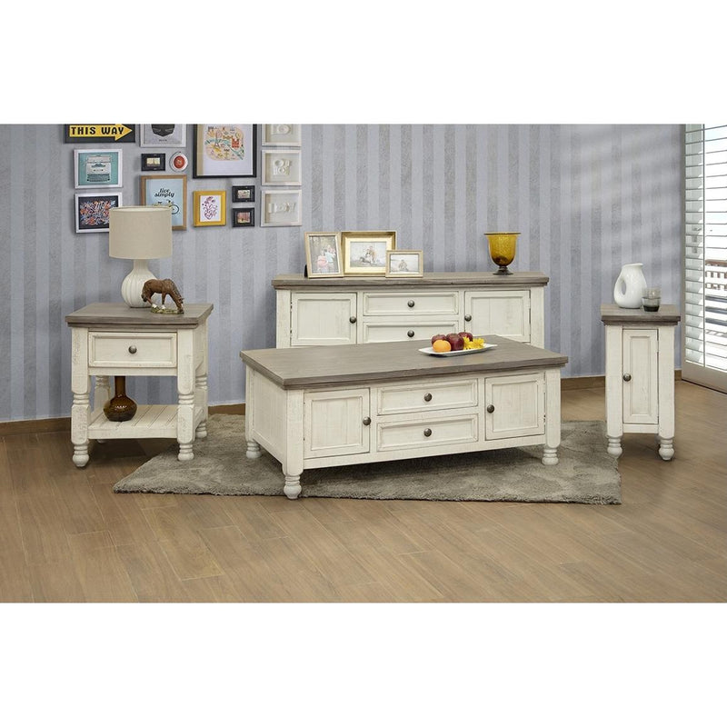 International Furniture Direct Stone Sofa Table IFD4691SOF IMAGE 3