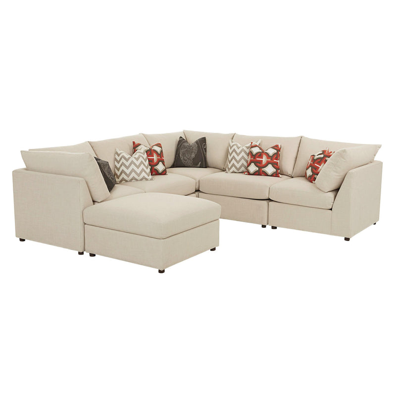 Bassett Beckham Fabric Sectional Beckham 3974 Sectional IMAGE 1